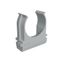КМ LO67226 Крепеж-клипса для пластик труб d25мм сер (уп.100шт) КМ-Профиль