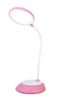 Светильник светодиодный настольный UF-744 C14 6Вт CCT диммир. розов. Ultraflash 14471