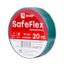 Изолента ПВХ зеленая 19мм 20м серии SafeFlex | plc-iz-sf-g EKF