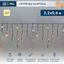 Гирлянда профессиональная Айсикл (Бахрома) светодиодная 3,2х0,6 м, 88 LED, черный провод каучук, теплое белое свечение NEON-NIGHT - 255-276