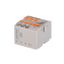 Блок распределительный зажим push-in 1 ввод 6кв.мм 6 точек подключения 2.5кв.мм сер. DKC DTP1-106-104SPUG ДКС
