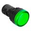 Индикатор ND16-22DS/4C зеленый, компактный, встр. конденсатор, IP65 АС380В (R) | 828191 CHINT