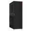 Шкаф серверный 48U 600х1200 передняя дверь: протект IP41. задняя боковые панели: перфорированные. цвет: черный RAL9005 - NS 6248.9662 SYSMATRIX