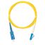 Патч-корд NMF-PC1S2C2-SCU-LCU-003 волоконно-оптический переходн. одномод. 9/125мкм стандарта OS2 SC/UPC-LC/UPC одинарн. LSZH нг(В)-HFLTx 2мм желт. 3м NIKOMAX