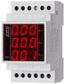 Указатель тока WT-3 (трехфазный; 0-20А; цифровая индикация; монтаж на DIN-рейке 35мм 50-264В AC/DC IP20) F&F EA04.008.006 Евроавтоматика