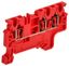 Клемма пружинная CX2.5-3 трехконтактная красн. ARMAFIX IEK AF-CT42-00-3-K04-002