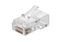 Вилка RJ45 Q-PLUG, категория 6, UTP, для полевой установки, без цвета, упаковка 50 штук, | 13A-U6-11WT Eurolan