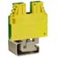 Клемма винт. TEC.6/D 6кв.мм жел/зел. DKC ZTE120 ДКС
