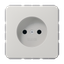 Розетка 10A 250V / 16A 250V~ 2-х полюсная, без заземления| CD511NLG |Jung