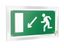 Знак безопасности PT-12228.E08"Напр. к эвакуационному выходу налево вниз" Белый свет a20891 BS