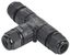 Коннектор кабельный герметичный WTP-306 3 PIN IP68 | UWC20-T-040-3-68 IEK