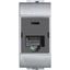 Розетка компьютерная LivingLight RJ45 кат.6 UTP IDC110 алюм. Leg BTC NT4262C6 Legrand