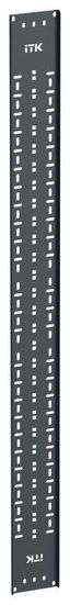 Органайзер кабельный LINEA S вертикальный 24U черный - LS-CO05-24U-V IEK