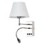 Бра ELBA E27 1х60Вт Металл Хром - A2581AP-2CC Arte Lamp