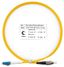Шнур оптический FOP(s)-9-LC-FC-1m simplex LC-FC 9/125 sm 1м LSZH Cabeus 7373c