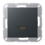 Плата HDMI антрацит матовый - MAA1112ANM JUNG