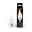Лампа светодиодная LED 9.5 Вт 890 лм 3000К AC150-265В E14 свеча теплая Black Gauss - 104101110