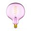 Лампа светодиодная филаментная LED 5 Вт 190 лм 1800К AC185-265В E27 шар G125 теплая розовая колба Black Filament Gauss - 1011802105
