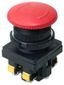 Выключатель кнопочный КЕ-131 У3 исп.2 1НО+1НЗ гриб с фиксацией 10А 660В IP40 красн. Электротехник ET529293