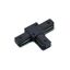 Коннектор T-образный TRB-BL для шинопровода RB черн. IN HOME 4690612060644
