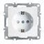 Розетка одноместная (механизм) с/з,с защитной шторкой,250В, 16А, серия Эрна, белый Stekker - PST16-9110-01 39317 FERON