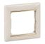 Рамка 1-м Valena Classic сл. кость/зол. штрих (DIY-упак.) IEK 695646 Legrand