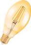 Лампа светодиодная LED 4,5W Е27 Vintage 1906 CL OVAL,филамент, GOLD(замена 40Вт)теплый, золотистая Osram - 4058075091979