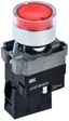 Кнопка LA167-BW3472 d=22мм RC 1р с подсвет. красная | BBT20-BW3472-2-12-67-K04 IEK