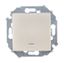 Выключатель 1-кл. СП Simon 15 10А IP20 с подсветкой винтов. зажим механизм шампань 1591104-034