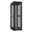 Шкаф серверный 52U 800х1000 передняя дверь: одностворчатая перфорированная IP20. задняя двустворчатая боковые панели: без. цвет: черный RAL9005 - EX 8052.9340 SYSMATRIX