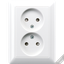 Сдвоенная розетка в одну монтажную коробку| AS5010KIU |Jung