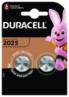 Батарейка Duracell CR2025 литиевая 2 шт.