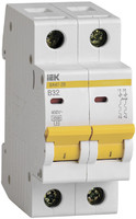 Выключатель автоматический двухполюсный ВА47-29 32А B 4,5кА | MVA20-2-032-B IEK (ИЭК)