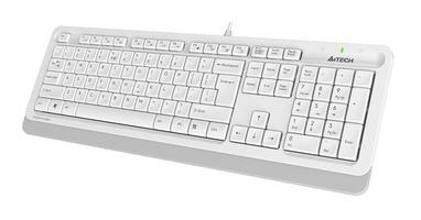 Клавиатура Fstyler FK10 бел./сер. USB WHITE A4TECH 1147536 цена, купить