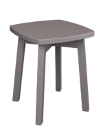 Сиденье для табурета Гавр Delinia 36.5x36.5x1.8 см жёсткое цвет графит
