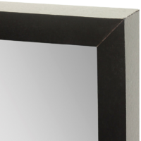 Зеркало декоративное Inspire Milo, прямоугольник, 30x120 см, цвет чёрный