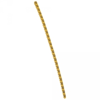 Кольцо маркировочное 0.5-1.5мм (U) черный/желтый CAB3 (300шт) Legrand 038320 3 для кабеля мм заглавная буква U купить в Москве по низкой цене