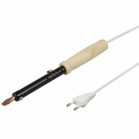 Паяльник ПД 220 В 100 Вт деревянная ручка + припой (блистер) | 12-0224 REXANT аналоги, замены