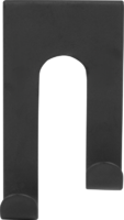 Крючок для фасада DELINIA NEO 11x6x4.2 см сталь цвет чёрный