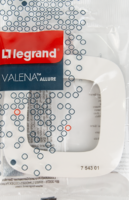 Рамка Legrand VLN-A 1 пост белая