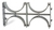 Кластер двойной, двухсторонний для двустенных труб д110 | PR08.3518 Промрукав