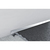 Профиль угловой внутренний для плитки Лука 10 мм нержавеющая сталь матовая 2.7 м ПК 18-10НС.2700.001