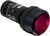 Кнопка с подсветкой CP1-13R-01 красная 220В AC/DC плоской клавишей без фиксации 1НЗ | 1SFA619100R1341 ABB