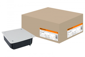 Коробка распределительная с/у 115х115х45 металлические лапки, с крышкой (для полых стен) | SQ1403-0008 TDM ELECTRIC СП IP20 цена, купить