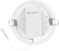 Встраиваемый светильник даунлайт Ledvance 8W 840 IP44 100 мм свет нейтральный белый Osram