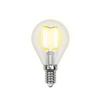 Лампа светодиодная LED-G45-6W/NW/E14/CL GLA01TR LED. "шар", прозр серия Air. 4000K | UL-00002207 Uniel