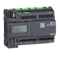 Контроллер программируемый логистический ПЛК М172 дисплей 42I/O Eth 2 MB SSR - TM172PDG42S Schneider Electric