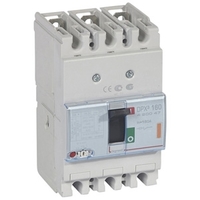 Автоматический выключатель DPX3 160 - термомагнитный расцепитель 25 кА 400 В~ 3П А | 420047 Legrand