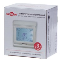 Терморегулятор для теплого пола Skybeam M9 электронный цвет белый