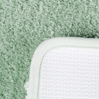 Коврик для ванной комнаты Fixsen Family 120x70 см цвет зелёный
